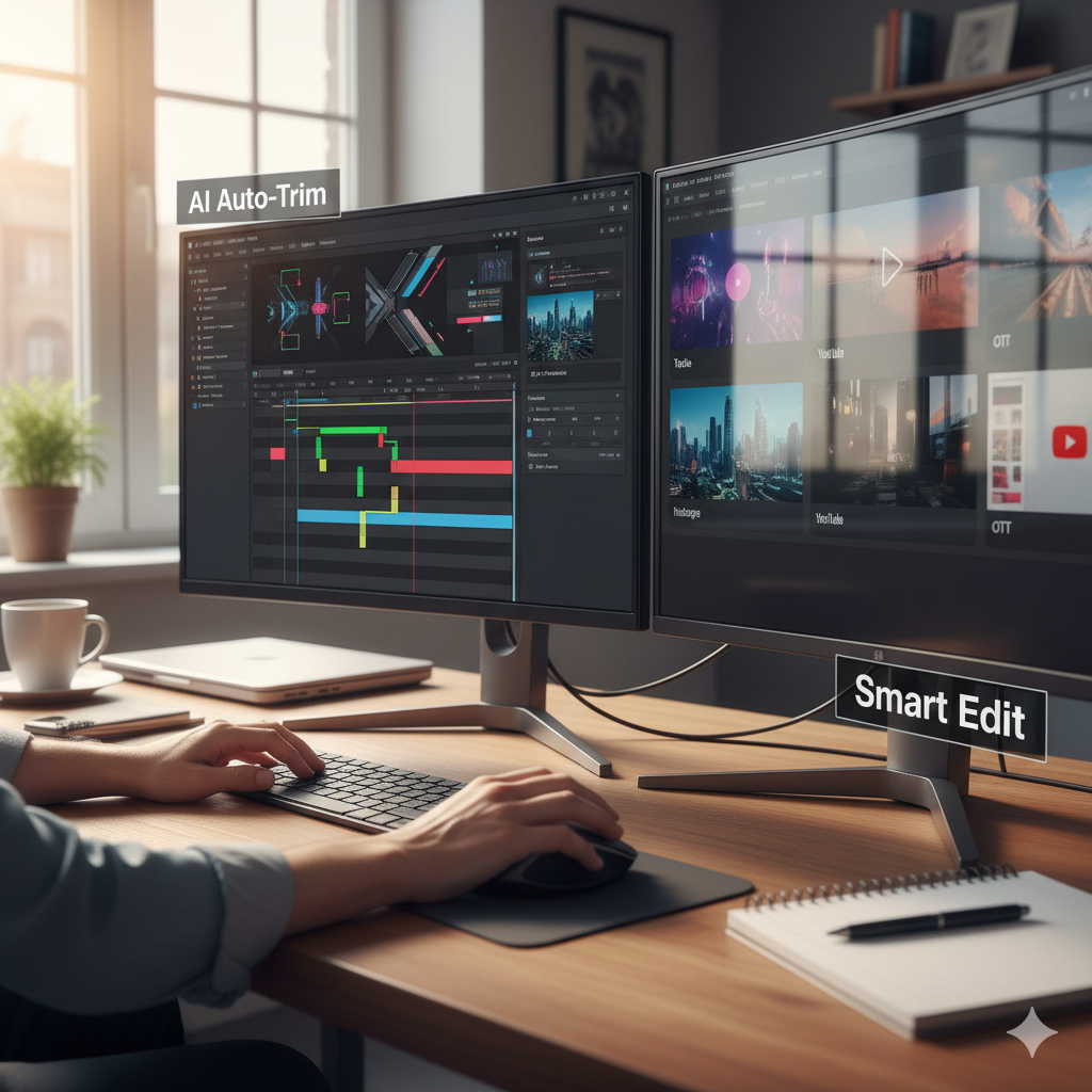 How AI Is Transforming Video Editing Services in India in 2025