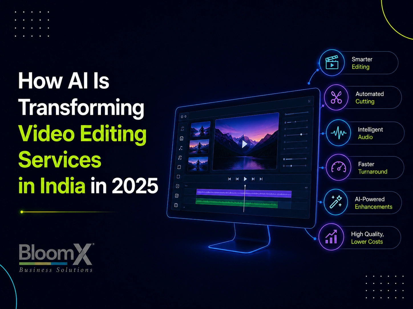 How AI Is Transforming Video Editing Services in India in 2025